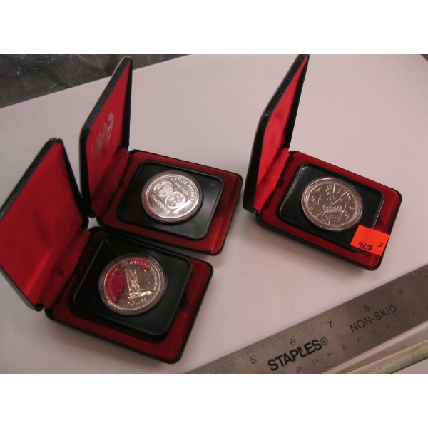 3 CDN SILVER $1s - 50% SILVER