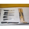 Image 2 : MISC. CUTLERY, CARVING TOOLS, STEAK KNIVES, ETC.