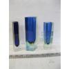 Image 2 : 3 MURANO SOMMERSO VASES