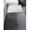 Image 1 : CHROME FRAME END TABLE