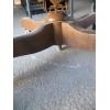Image 3 : LEATHER EXECUTIVE CHAIR ON CASTORS