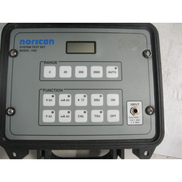 NORSCAN SYSTEM TEST SET MODEL 1303 IN CASE