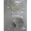 Image 2 : 2 - 2001 CDN 1 OZ MAPLE LEAFS .999 SILVER (TAX EXEMPT)
