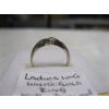 Image 4 : LADIES 10KT WHITE GOLD RING W/DIAMONDS, 1.7G, SZ 6 1/4
