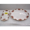Image 1 : 2 ROYAL ALBERT DISHES - PLATTER & RECTANGULAR SERVING TRAY