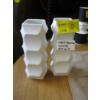 Image 1 : 2 WEST GERMAN WHITE VASES