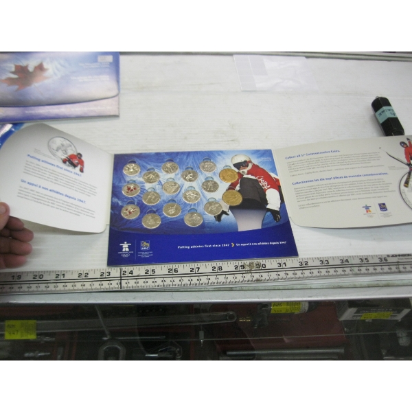 VANCOUVER 2010 COIN SET