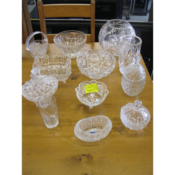 GLASSWARE & CRYSTAL