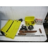 Image 2 : BIN W/MISC. CAMPING GEAR, FISHING GEAR, MISC.
