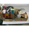 Image 1 : 3 BOXES OF MISC. DISHWARE, SPICES, ETC.