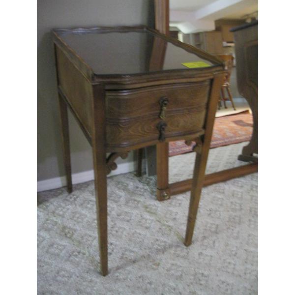SM. SINGLE DRAWER OCCASIONAL TABLE