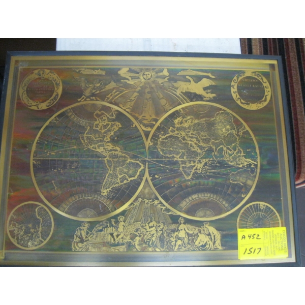 FRAMED GLOBE