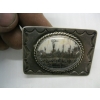 Image 2 : SM. SILVER & STONE NAVAJO BELT BUCKLE, NO MARKINGS