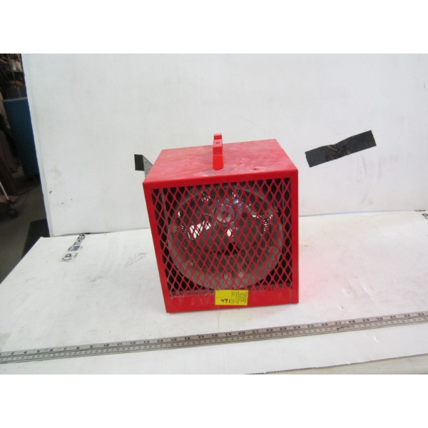 RED HEATER FAN - NO CORD