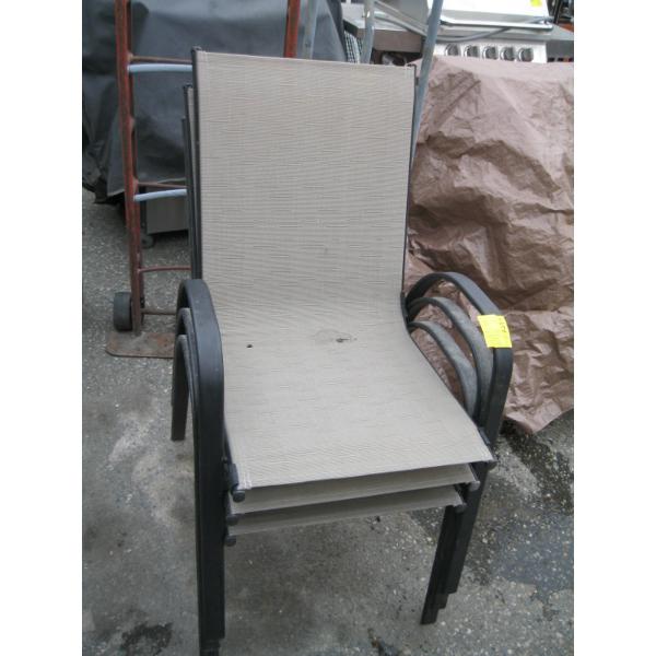SET OF 3 PATIO CHAIRS