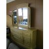 Image 1 : LG. 5 DRAWER 2 DOOR TRIPLE MIRROR DRESSER
