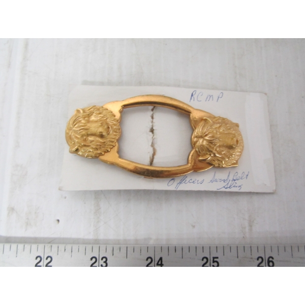 RCMP OFFICER'S SWORD BELT SLING