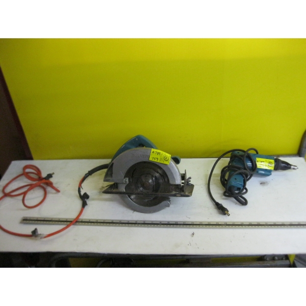 MAKITA CIRCULAR SAW & MAKITA SCREW SHOOTER