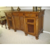 Image 1 : LG. MARBLE INLAID TOP SIDEBOARD - 3 DRAWERS, 4 DOORS