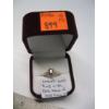 Image 2 : LADIES 10KT RING W/RED STONE & SM. DIAMONDS SZ 7 1/2