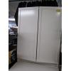 Image 3 : 3 - 2 DOOR WHITE CABINETS W/ 2 SHELVES INSIDE