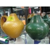 Image 1 : WILHELM KAGEL GREEN & YELLOW POTTERY VASES