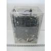 Image 6 : 2 POWERED SPEAKERS & A CONTAINER OF ASST. ELECTRICAL CORDS