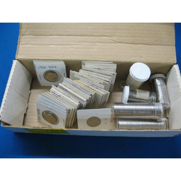 BOX OF ASST. COLLECTOR COINS 