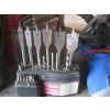 Image 5 : MISC. DRILL BITS, SM. HAND PLANER, BLACK & DECKER WORKHORSE BRACKETS, TARP, VISE, ETC.