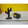 Image 1 : 2 IRONWOOD FIGURINES - BEAR & CACTUS