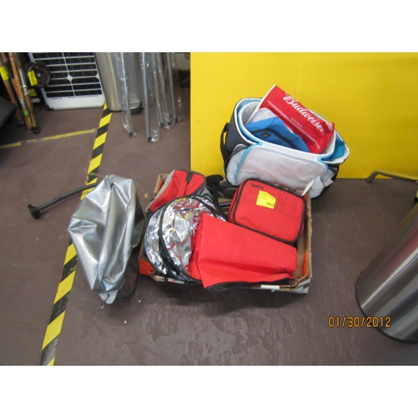 COOLER BAGS, ETC.