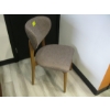 Image 2 : WOOD FRAMED UPHOLSTERED DINING CHAIR