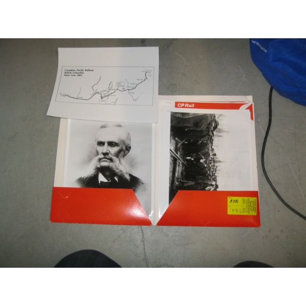 CANADIAN PACIFIC RAILWAY PHOTOS, ETC.