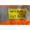 Image 4 : 2-PC ORANGE JACKET & BIB PANTS (XL VEST & L PANTS)