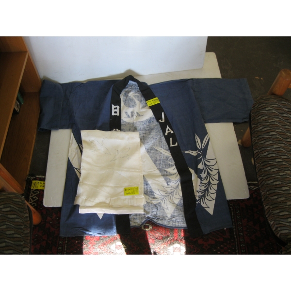 SILK SCARF & JAPANESE AIRLINE WRAP