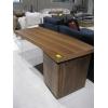 Image 1 : 3 DRAWER DESK W/PLEXIGLASS LEG