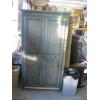 Image 1 : GREEN LG. WARDROBE/STORAGE CABINET