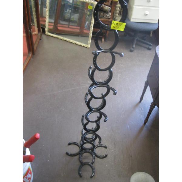 HOME MADE HORSESHOE STAND