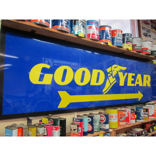 LG. APPROX. 8' GOODYEAR SIGN