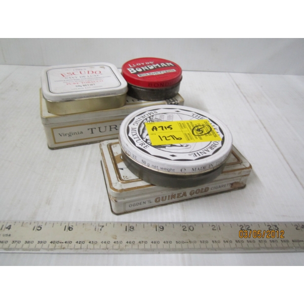 VINTAGE TINS