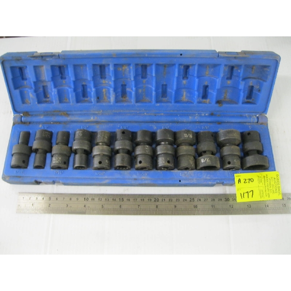 SET OF SWIVEL 3/8" DRIVE SOCKETS