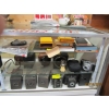 Image 1 : LG. LOT OF ASST. CAMERAS, ACCESSORIES, VINTAGE OPERA GLASSES, ETC.