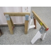 Image 2 : PAIR OF SAWHORSES