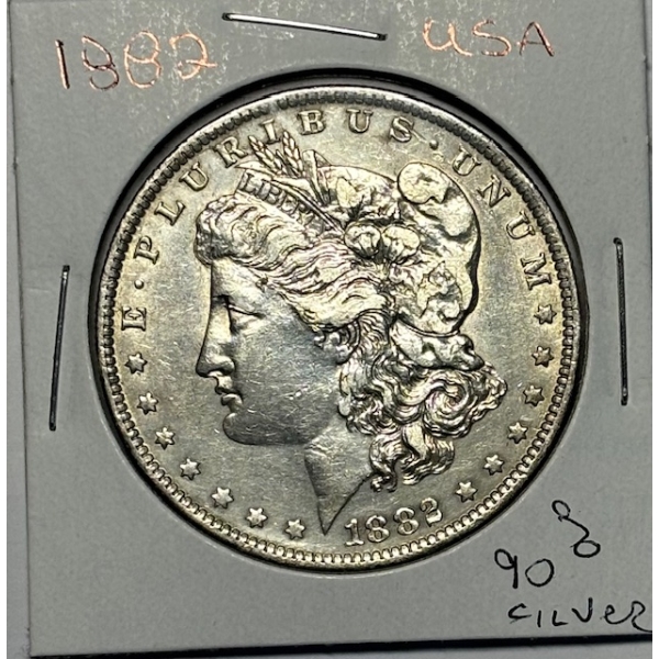 1882 USA 90% SILVER COIN