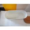 Image 4 : ELECTRONIC SCALE, PAPER TOWEL HOLDER & WOODEN LIDDED TIN CONTAINER