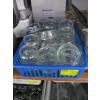 Image 1 : BASKET OF ASST. SM. GLASS DISHES