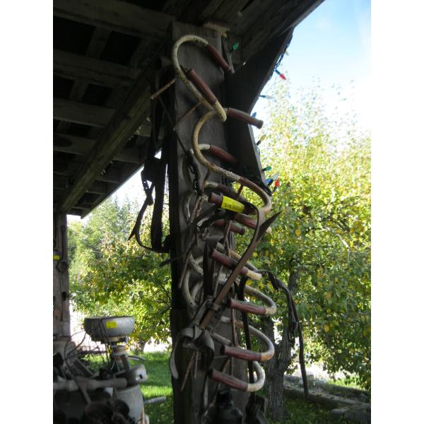 MISC. BALE FORKS, CLIMBING SPURS, ETC.