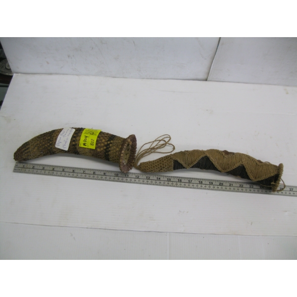 2 PAPUA NEW GUINEA PHALLIC BASKETS