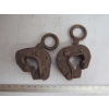 Image 1 : 2 METAL STEEL PLATE LIFTERS