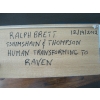 Image 4 : 2 PAINTED CEDAR CARVINGS BY RALPH BRETT